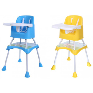 Eco Toys 2v1 jedálenský stolček - viac farieb