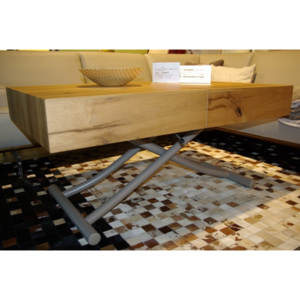 BOX LEGNO stôl multifunkčný 2v1 drevený rozťahovací výškovo nastaviteľný OZZIO Výpredaj