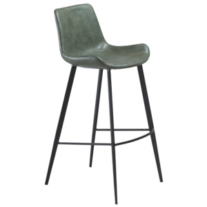 Zelená barová stolička DAN–FORM Hype