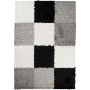 Kusový koberec Shaggy Timo sivý 2, Velikosti 80x150cm