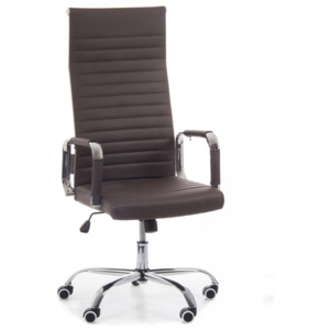 Kancelárska stolička Style 1+1 ZDARMA hnedá