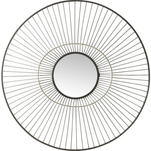 Nástenné zrkadlo Kare Design Filo, Ø 77 cm