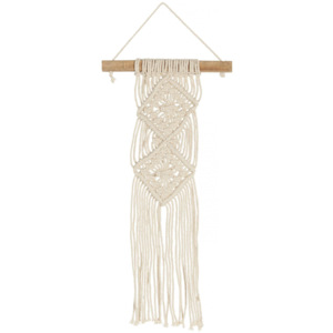 Dekorácia na stenu Mini Macrame