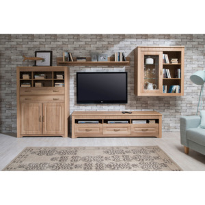 Decodom obývacia stena Decodom TIROL 01B Dub riviera rustic mountain / Dub riviera rustic mountain