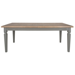 Sivý rozkladací jedálenský stôl Canett Royal, 200 cm