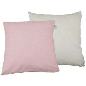 Sada 2 vankúšov s výplňou Karup Deco Cushion Pink Peonie/Natural, 45 × 45 cm