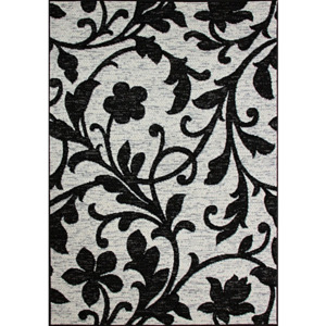 Kusový koberec PP Leorda čierny 80x150, Velikosti 80x150cm