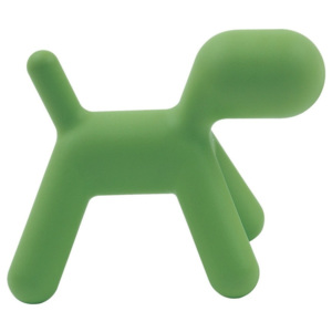 Zelená stolička Magis Puppy, dĺžka 70 cm