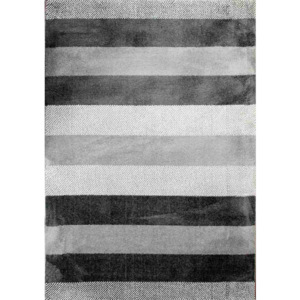 Kusový koberec Pruhy šedý, Velikosti 70x140cm