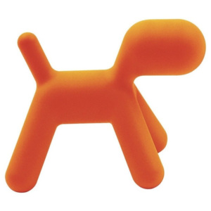 Oranžová stolička Magis Puppy, dĺžka 43 cm