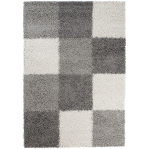 Kusový koberec Shaggy Timo sivý, Velikosti 80x150cm