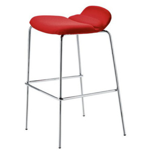 ITALIA dizajnová barová stolička MIDJ - Cat.A - lesklý chrom