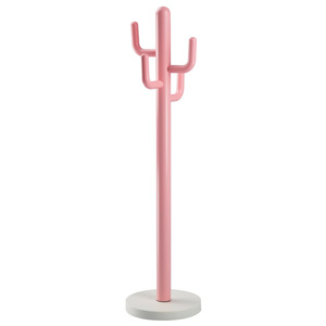 Ružový vešiak Kare Design Kaktus