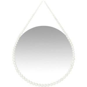 Nástenné zrkadlo Kare Design Pearl, Ø 50 cm