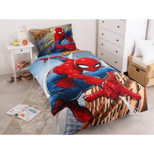 Detské bavlnené obliečky Spiderman Pavúčia sila 140x200