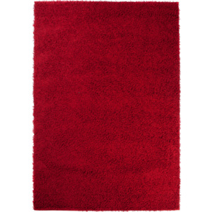 Kusový koberec Shaggy Skandy červený, Velikosti 60x100cm