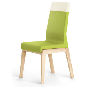 Zelená stolička z dubového dreva Absynth Kyla Two