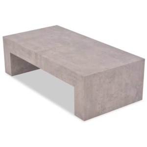 Konferenčný stolík, betónový vzhľad 100x50x30 cm