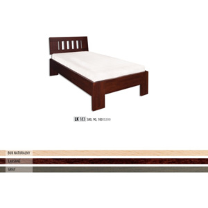 Jednolôžková masívna posteľ LK 183 S80