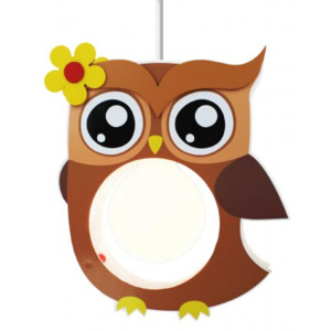 Elobra Owl - brown 130162 detské svietidlá
