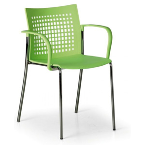 Jedálenská stolička Coffee Break, zelená 479016
