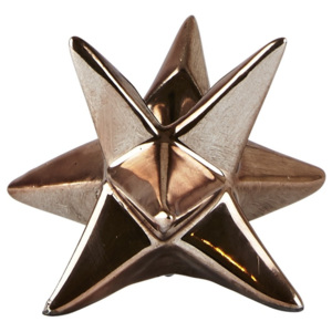 Svietnik KJ Collection Star Copper, 7,3 cm