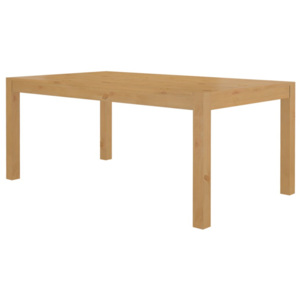 Jedálenský stôl z masívneho borovicového dreva Støraa Monique, 76 × 180 cm