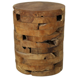 Stolička z teakového dreva HSM Collection Bata