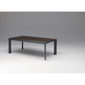 METRO FISSO Jedálenský stôl pevný OZZIO - prírodná dyha - 180 x 90 cm