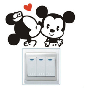 GL Brand Samolepka na vypínač "Mickey Mouse" 10x10cm