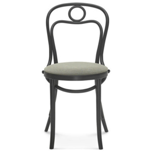 Čierna drevená stolička Fameg Jesper
