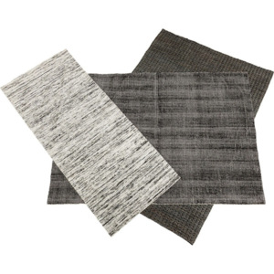Čierno-biely koberec Kare Design Collage, 365 x 315 cm