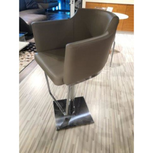 GERRY barová stolička s podrúčkami výškovo nastaviteľná koža OZZIO výpredaj
