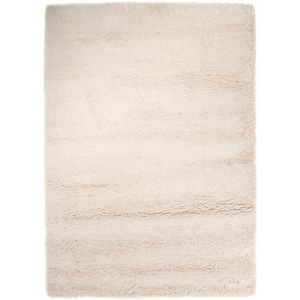 Kusový koberec Shaggy vlas 50 mm smotanový, Velikosti 80x150cm