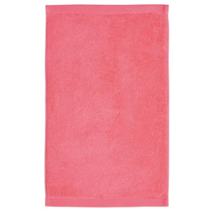 Ružový uterák z egyptskej bavlny Aquanova London, 30 × 50 cm