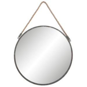 Okrúhle kovové zrkadlo - Ø 45*1cm