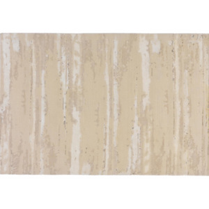 1,40 x 2,00 m - Koberec z vlny a prírodných materiálov Viktoria 5114 prírodná biela