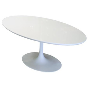 ArtKwa Jedálenský stôl FIBER inšpirovaný Tulip Table oválny 200-120