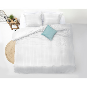 Biele obliečky z mikroperkálu Sleeptime Montreal, 220 × 200 cm