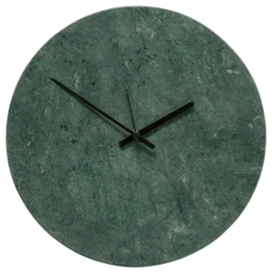 Nástenné mramorové hodiny Hübsch Tempus, ø 31 cm