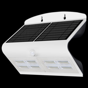 LED vonkajšie solárne svietidlo Immax 6.8W - pohybové čidlo