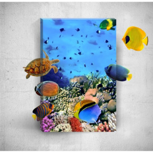 Nástenný 3D obraz Mosticx Under The Water, 40 × 60 cm