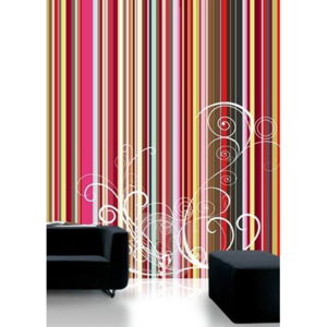 Vliesová tapeta Mr Perswall - Rainbow Sripes 360 x 265 cm