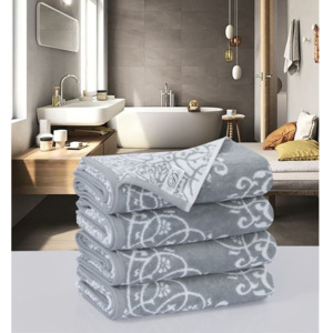Sada 4 bavlnených uterákov Muller Textiels Preyo, 50 × 100 cm