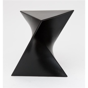 Stolička / stolík ZZ inšpirovaný Zig Zag čierna