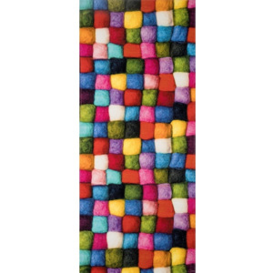 Vysokoodolný koberec Webtappeti Batuffoli, 58 × 80 cm