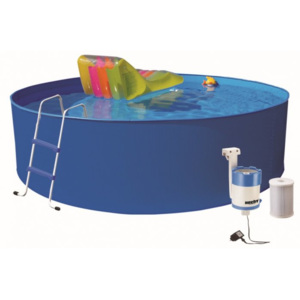 HECHT BLUESEA 3590 bazén s konštrukciou - modrá