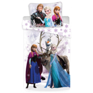 Licenčné obliečky z mikrovlákna Frozen zamrznuté kráľovstvo 140x200