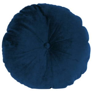 Modrý bavlnený vankúš PT LIVING, ⌀ 45 cm