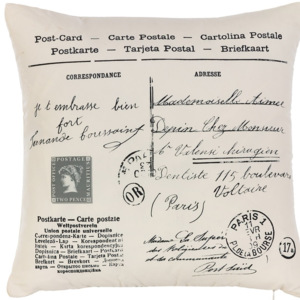 Obliečka na vankúš Apolena Postcard, 43 × 43 cm